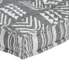 Poduška na pohovku z palet šedá textil patchwork 287718