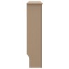 Kryt na radiátor 112 x 19 x 81,5 cm MDF 288193