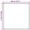 Koberec ke stanu 200 x 200 cm černý 310776