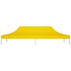Střecha k party stanu 6 x 3 m žlutá 270 g/m² 315335