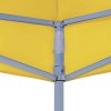 Střecha k party stanu 6 x 3 m žlutá 270 g/m² 315335
