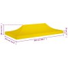 Střecha k party stanu 6 x 3 m žlutá 270 g/m² 315335
