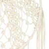 Nástěnný závěs macramé 40 x 80 cm bavlna 324000