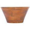 Umývadlo masivní teak Φ40 x 20 cm 326161