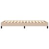 Rám postele cappuccino 100x200 cm umělá kůže 346891