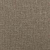 Rám postele s čelem bez matrace taupe 90x190 cm textil 347379