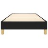 Rám postele s boxspringem černá 90x190 cm textil 3120576