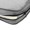 Pohovka pro psy šedá 68 x 38 x 38 cm plyš 170963