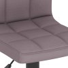 Barové židle 2 ks taupe textil 334283