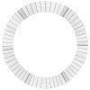 Zahradní kompostér Ø 100 x 100 cm pozinkovaná ocel 3115944