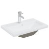 Set koupelnového nábytku černý dřevotříska 3071496