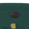 Elektrické zvedací masážní polohovací křeslo zelené textil 3205022