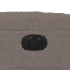 Elektrické polohovací křeslo taupe textil 3206634