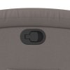Zvedací polohovací křeslo taupe textil 3203986