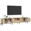 TV skříňka se zásuvkou dub sonoma 200x25x44 cm kompozitní dřevo 838989