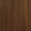 Lavice s botníkem hnědý dub 102 x 32 x 50 cm kompozitní dřevo 835095