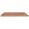 Koupelnová deska 70x60x2,5 cm obdélník masivní akáciové dřevo 370259