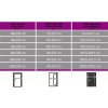 Vchodové dveře antracitové 88 x 200 cm PVC 3187903