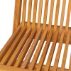 Zahradní židle s béžovými poduškami 8 ks masivní teak 3072935