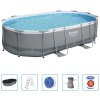 Bestway Bazén Power Steel s příslušenstvím oválný 488 x 305 x 107 cm 3202526