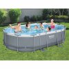 Bestway Bazén Power Steel s příslušenstvím oválný 488 x 305 x 107 cm 3202526