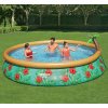 Bestway Nafukovací bazén Fast Set Paradise Palms 457 x 84 cm 3202553