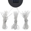Altán se světelnými LED řetězy 3 x 4 m taupe 3070310