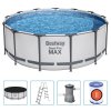 Bestway Bazén Steel Pro MAX s příslušenstvím kruhový 396 x 122 cm 3202687