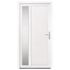 Vchodové dveře bílé 108 x 208 cm PVC 3157099