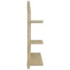 Koupelnové zrcadlo dub sonoma 60x10,5x45 cm kompozitní dřevo 805009