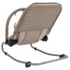 Dětské houpací lehátko taupe ocel 10255
