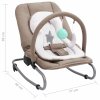 Dětské houpací lehátko taupe ocel 10255