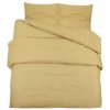 Sada ložního prádla taupe 200 x 220 cm lehké mikrovlákno 135993