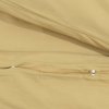 Sada ložního prádla taupe 200 x 220 cm lehké mikrovlákno 135993