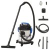 Vysavač na suché a mokré vysávání 1 200 W 20 l stříbrný 152915