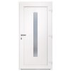 Vchodové dveře bílé 108 x 200 cm PVC 3157082