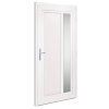 Vchodové dveře antracitové 108 x 208 cm PVC 3157105