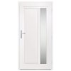 Vchodové dveře antracitové 108 x 208 cm PVC 3157105