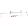 Posuvné dveře s kováním 70 x 210 cm masivní borové dřevo 3203230
