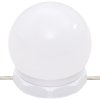 Toaletní stolek s LED dub sonoma 60 x 40 x 140 cm 808831