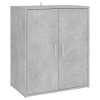 Botník betonově šedý 60 x 35 x 70 cm kompozitní dřevo 808922