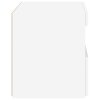 Noční stolky s LED osvětlením 2 ks bílé 50 x 40 x 45 cm 836764