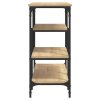 Konzolový stolek s policemi dub sonoma 100 x 35 x 75 cm 837788