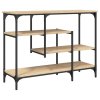 Konzolový stolek s policemi dub sonoma 100 x 35 x 75 cm 837788