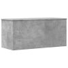 Úložný regál betonově šedý 100 x 42 x 46 cm kompozitní dřevo 840663