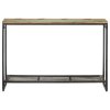 Konzolový stolek 110 x 35 x 75 cm masivní recyklované dřevo 320248