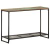 Konzolový stolek 110 x 35 x 75 cm masivní recyklované dřevo 320248