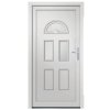 Vchodové dveře bílé 98 x 208 cm PVC 3187919