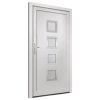 Vchodové dveře bílé 108 x 200 cm PVC 3187841