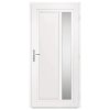 Vchodové dveře bílé 98 x 208 cm PVC 3157098
